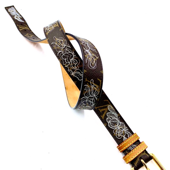 LOUIS VUITTON LTD ED “Dentelle” belt - Picture 10 of 16